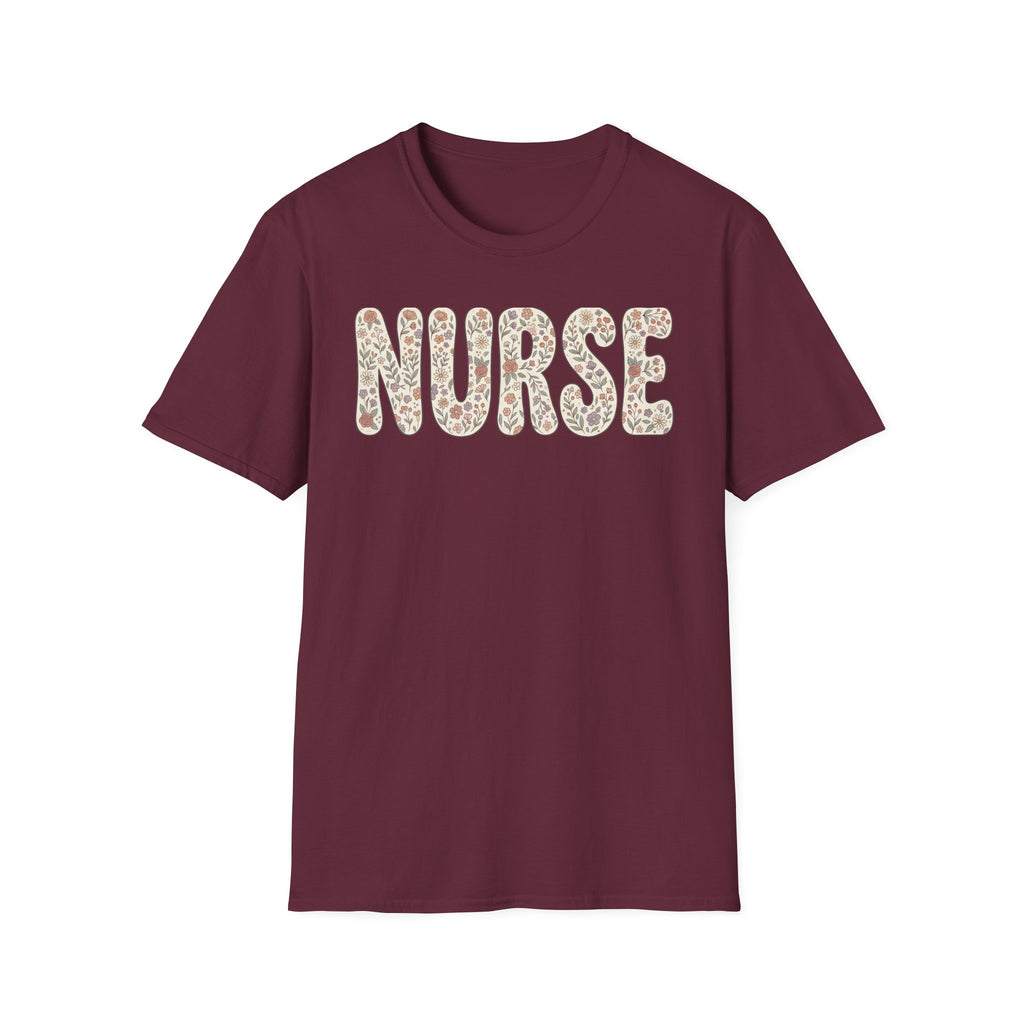 NURSE with flowers insdie