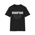 NURSE holding a heart