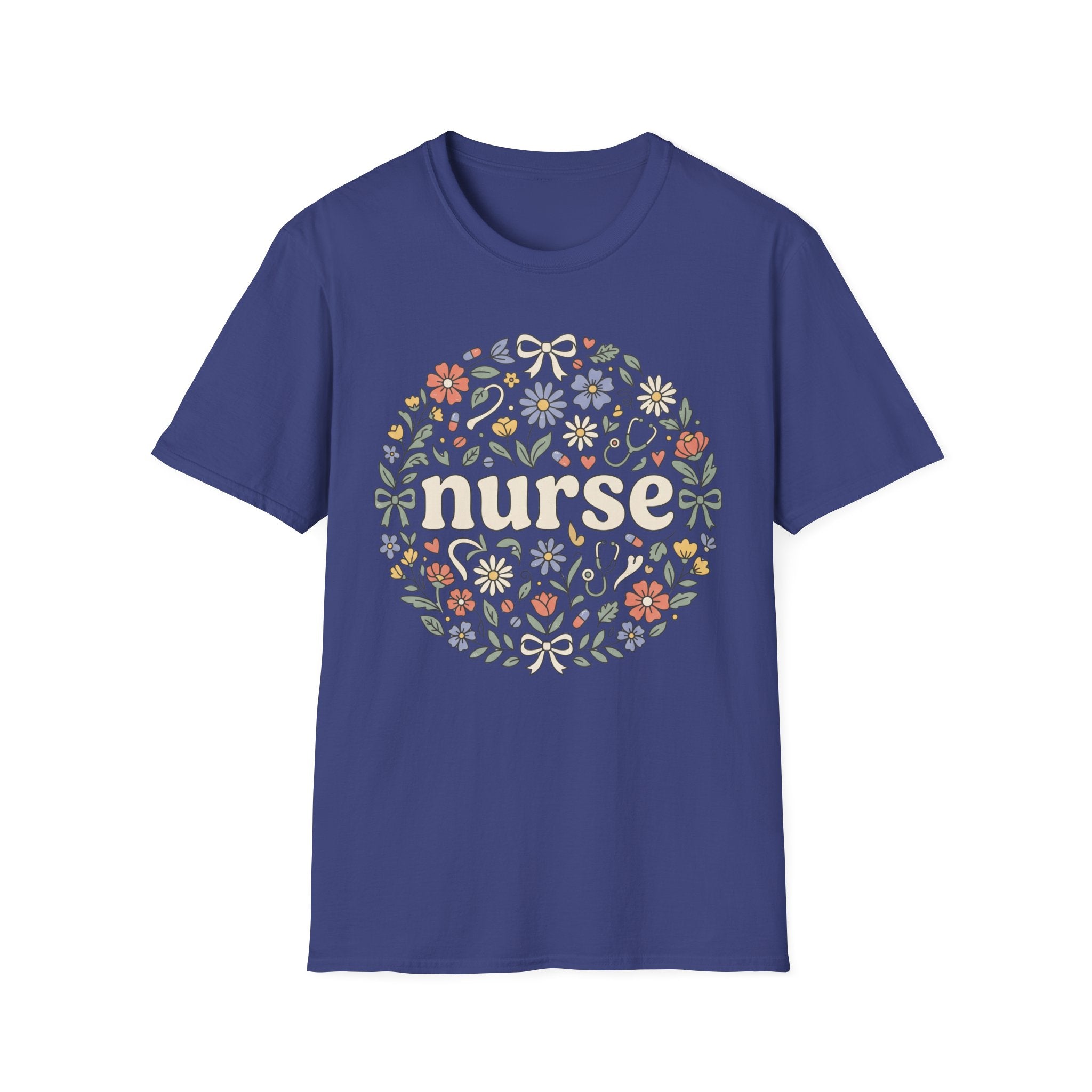 NURSE with flowers