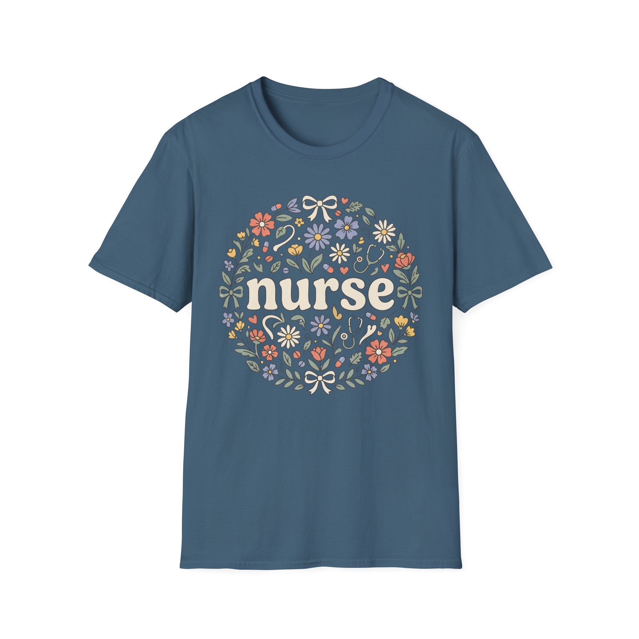 NURSE with flowers