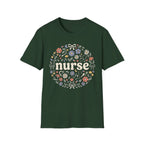 NURSE with flowers