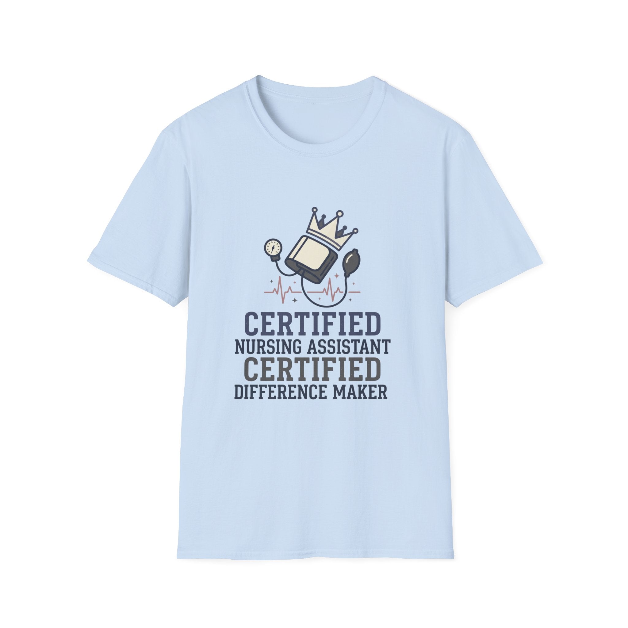 Certified Nursing Assistant Certified Difference Maker T-shirt