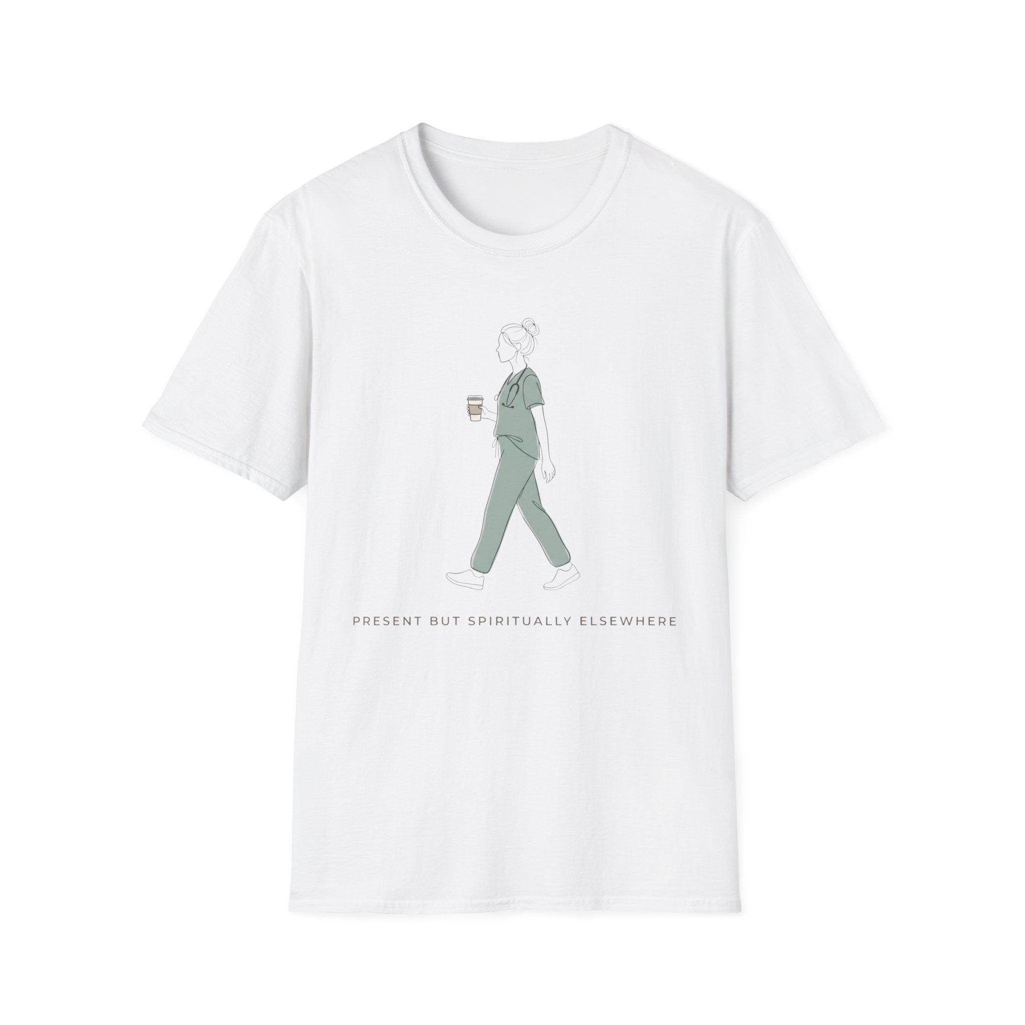 Present But Spiritually Elsewhere T-shirt