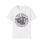 THE SHIFT WHERE CARE MEETS CAFFEINE T-Shirt