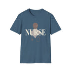 NURSE with hair in a bun