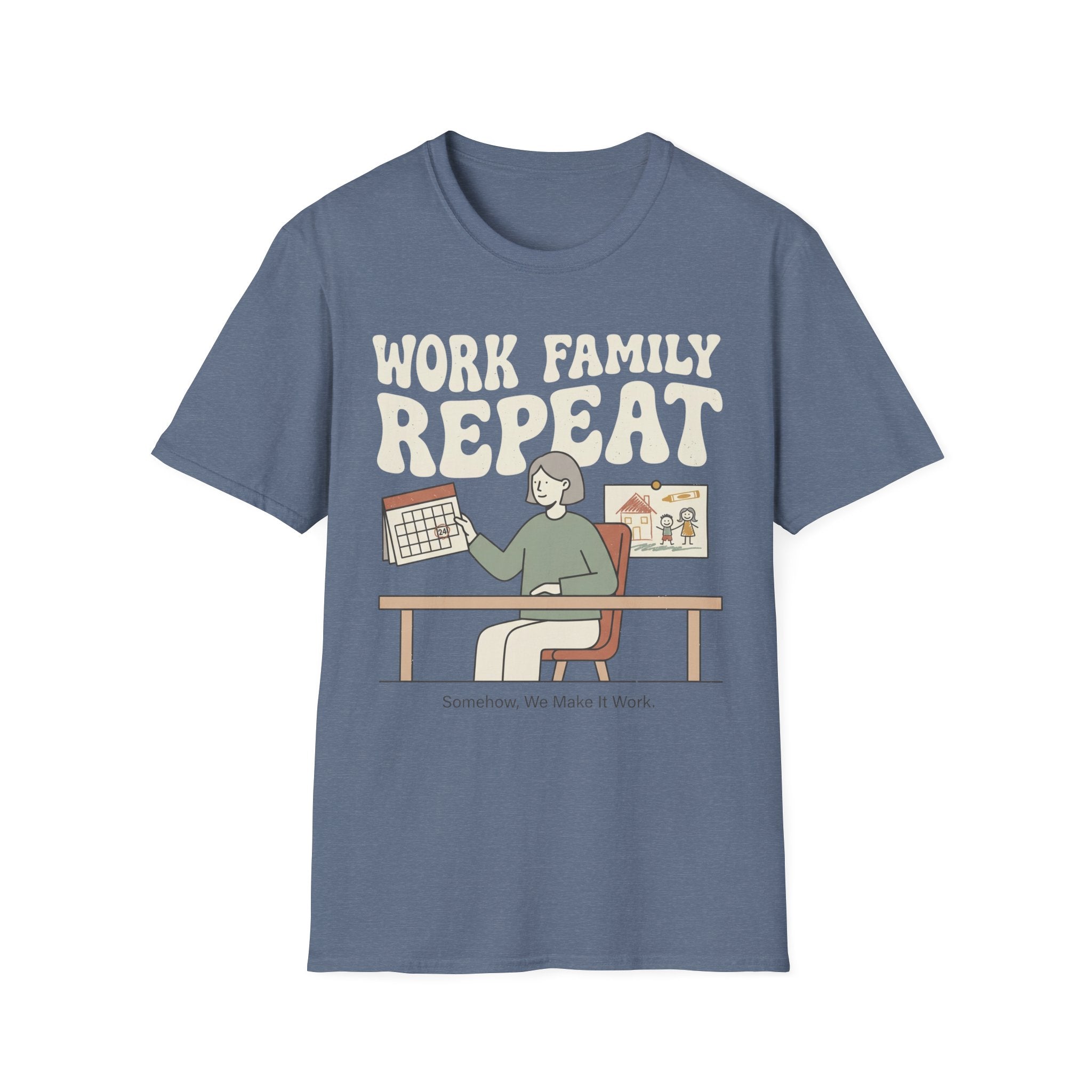 WORK FAMILY REPEAT T-Shirt