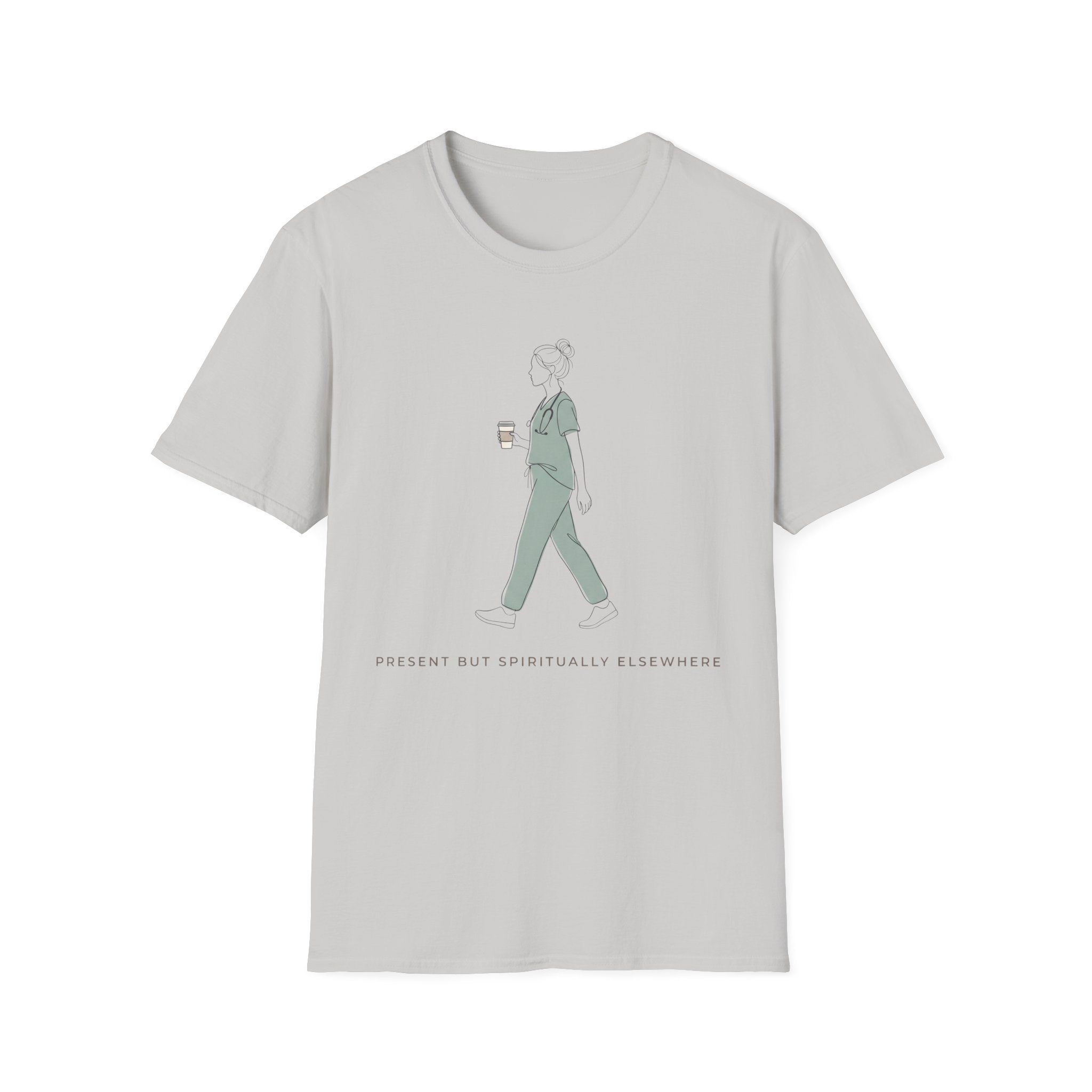 Present But Spiritually Elsewhere T-shirt
