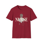 NURSE with hair in a bun