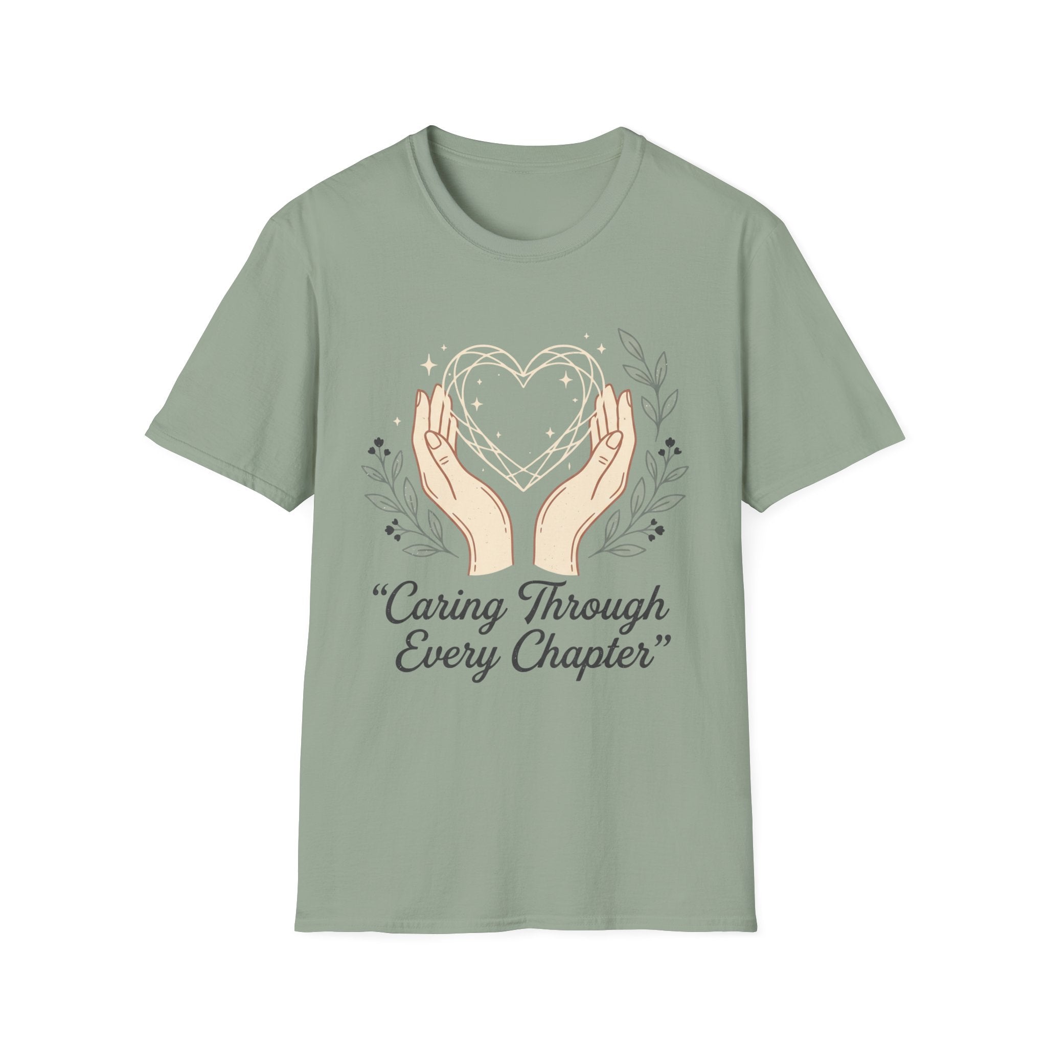 Caring Through Every Chapter T-Shirt