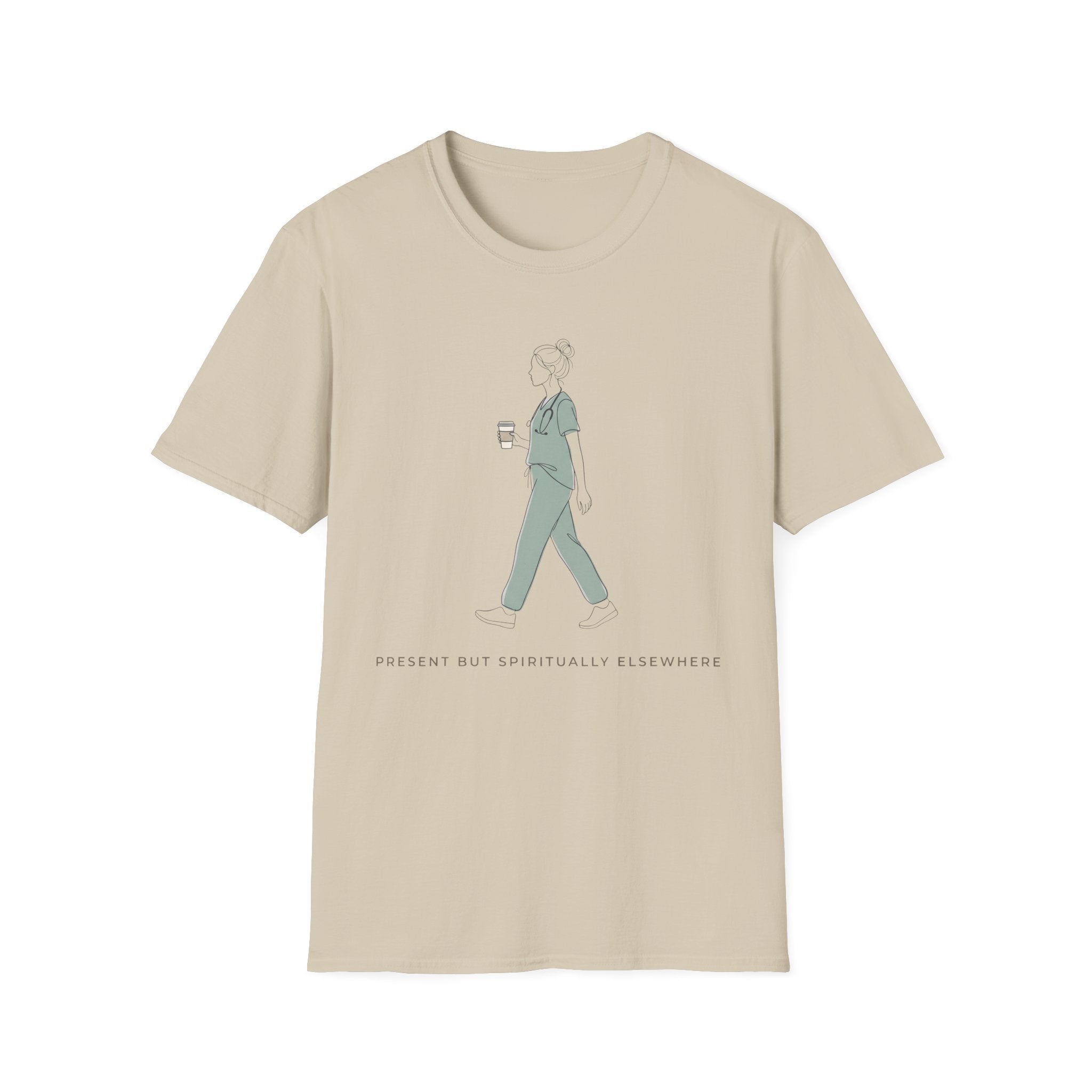 Present But Spiritually Elsewhere T-shirt