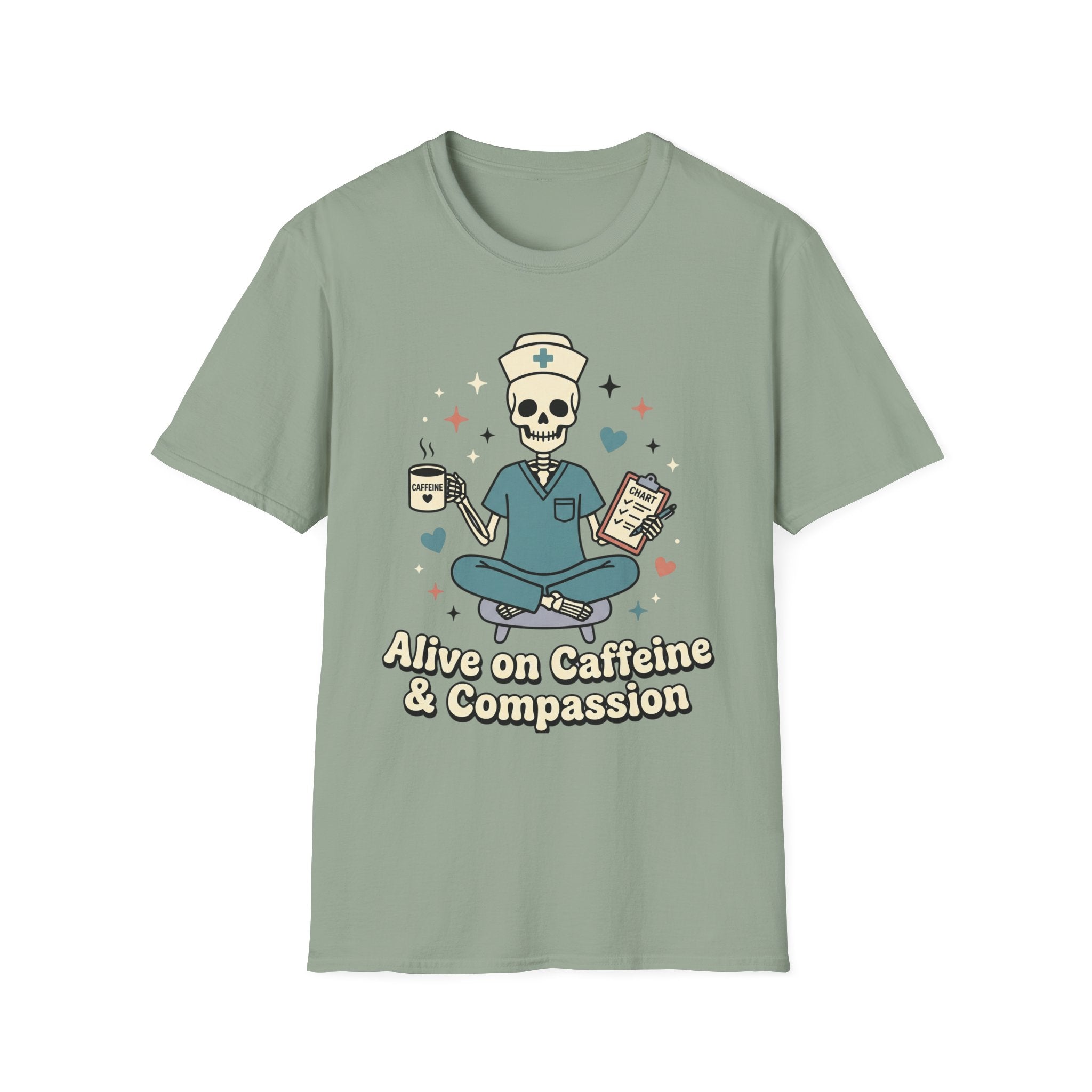 Alive on Caffeine and Compassion T-Shirt