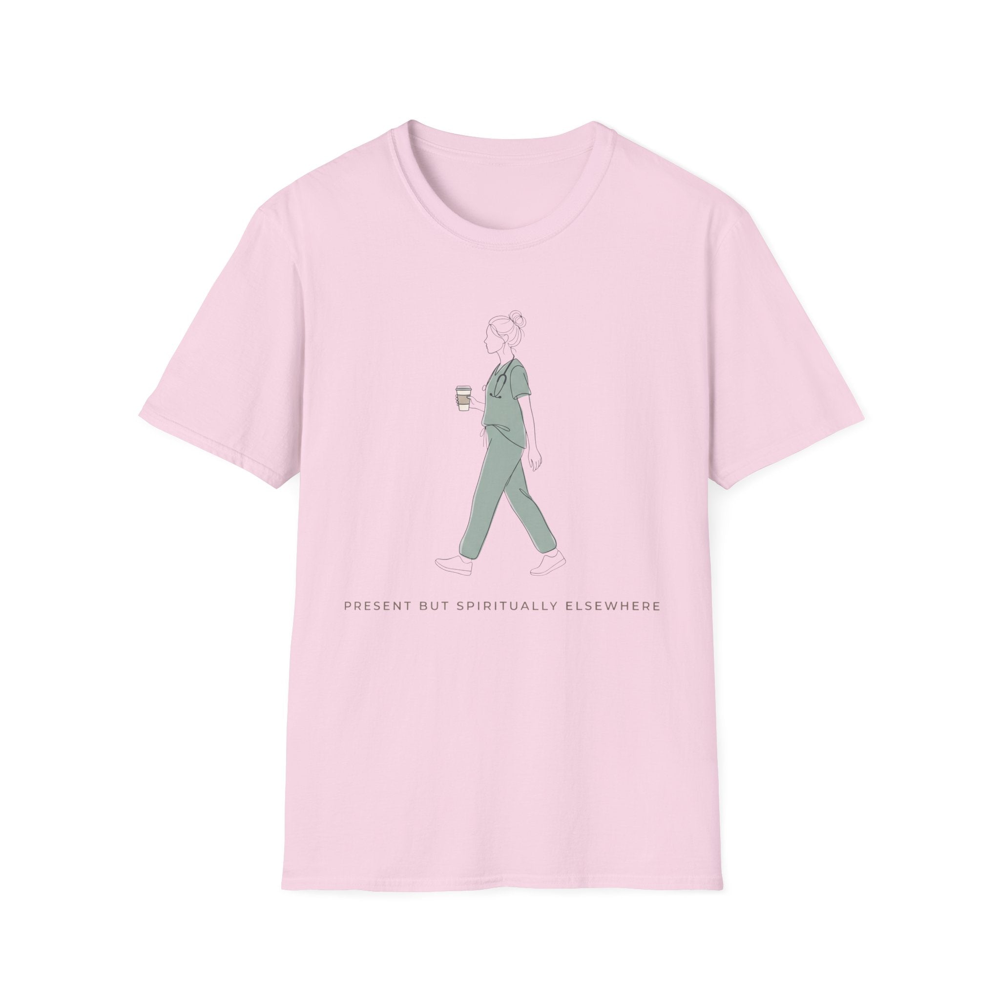 Present But Spiritually Elsewhere T-shirt