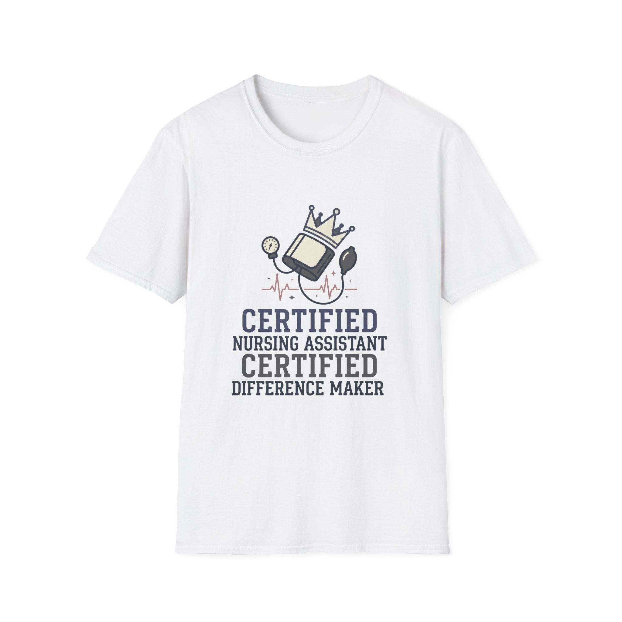 Certified Nursing Assistant Certified Difference Maker T-shirt