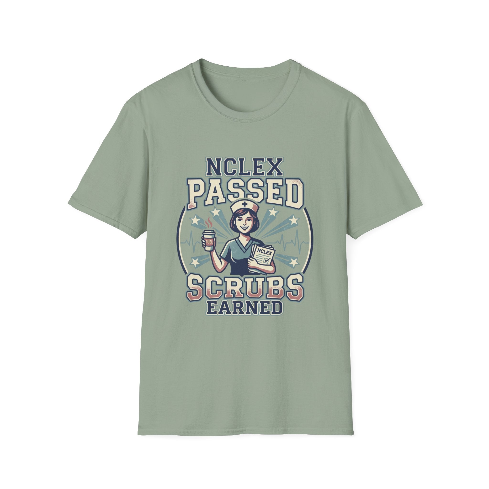 NCLEX Passed Scrubs Earned