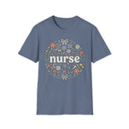NURSE with flowers