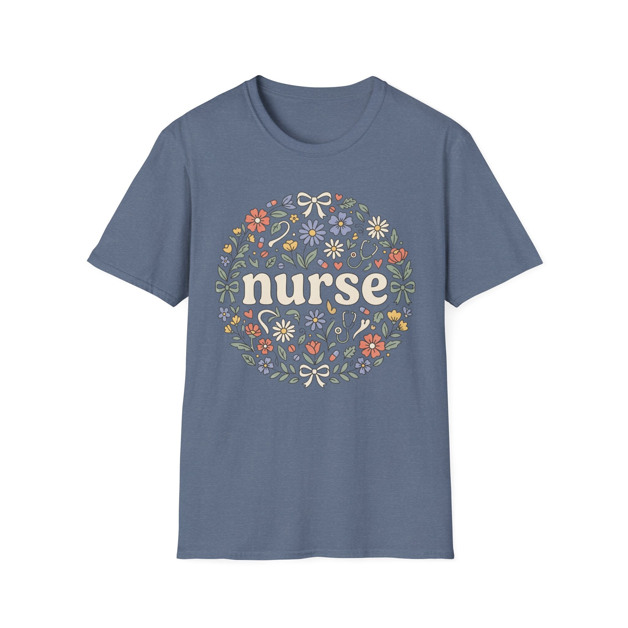 NURSE with flowers