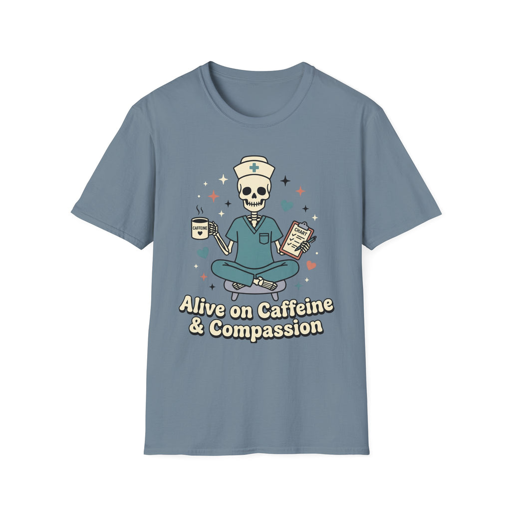 Alive on Caffeine and Compassion T-Shirt