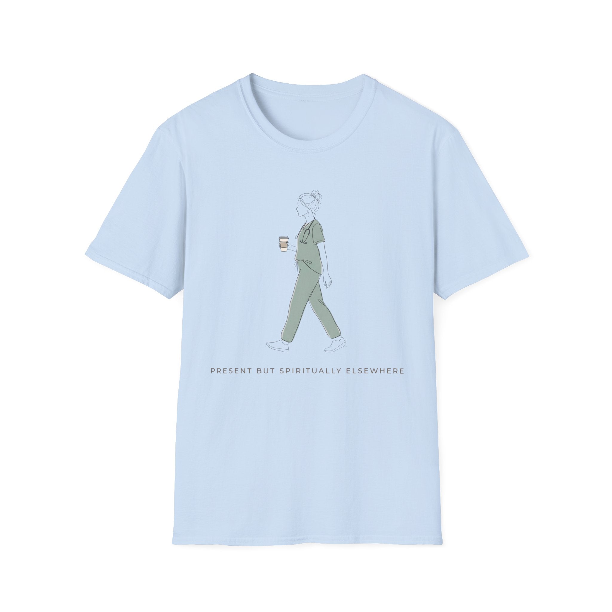 Present But Spiritually Elsewhere T-shirt