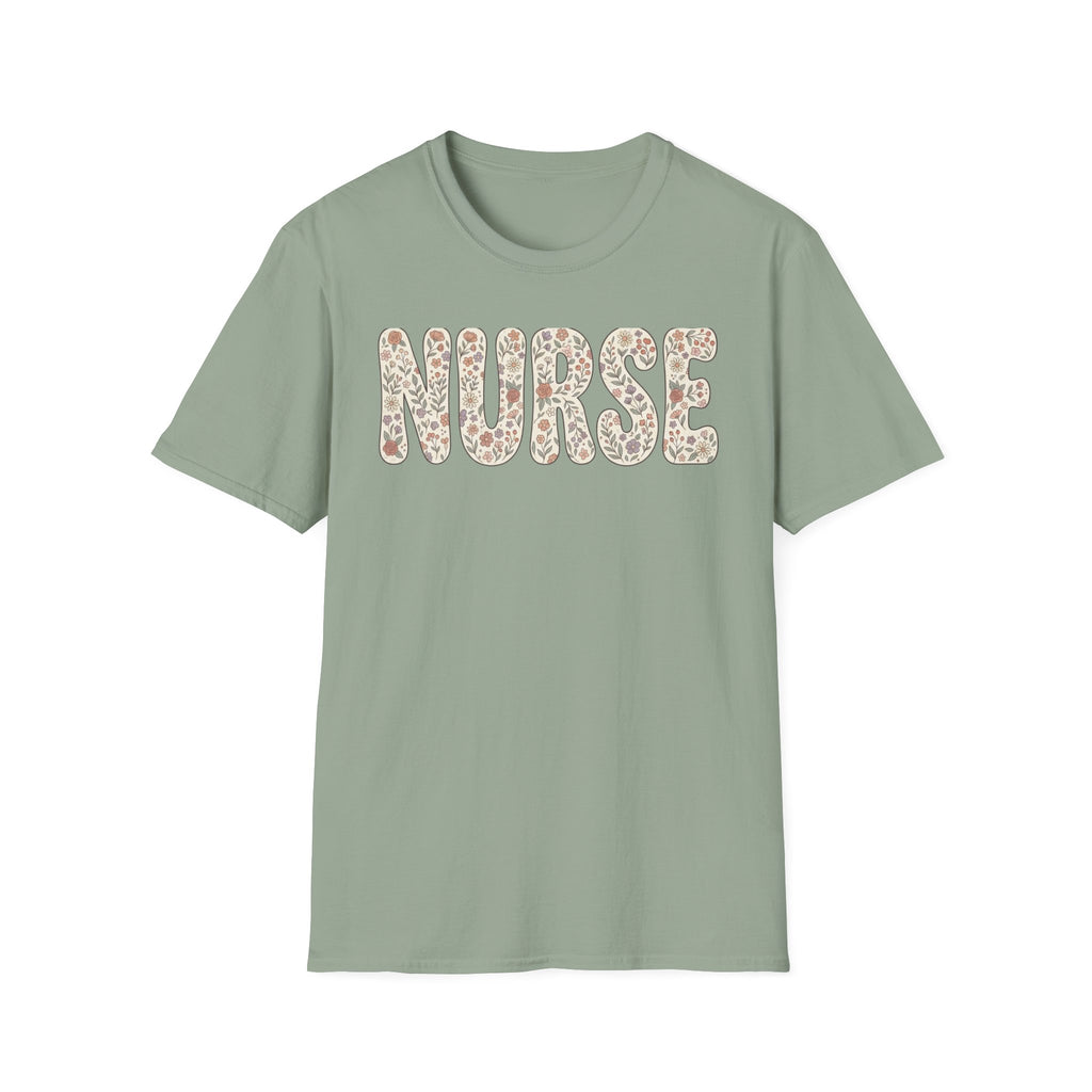 NURSE with flowers insdie