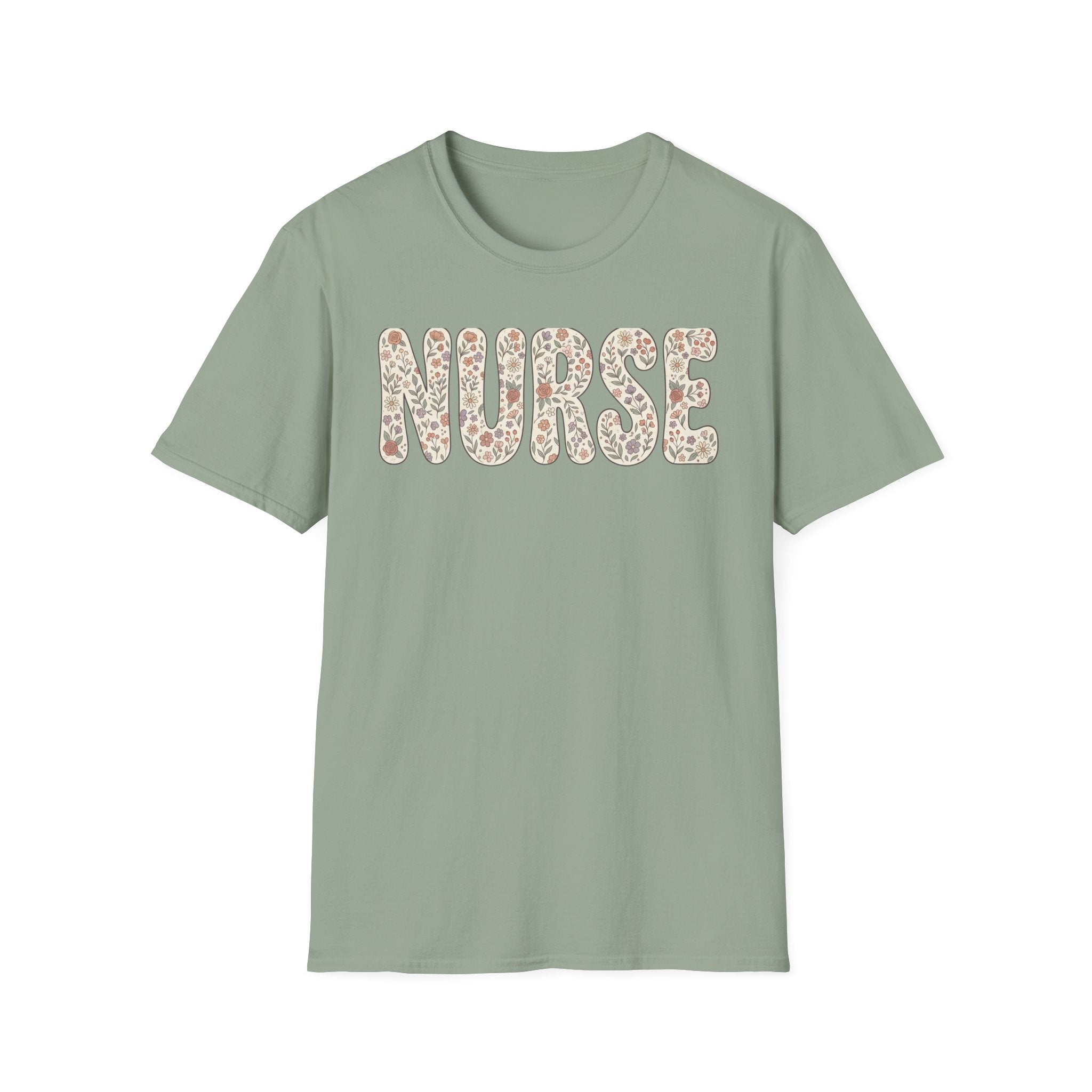 NURSE with flowers insdie